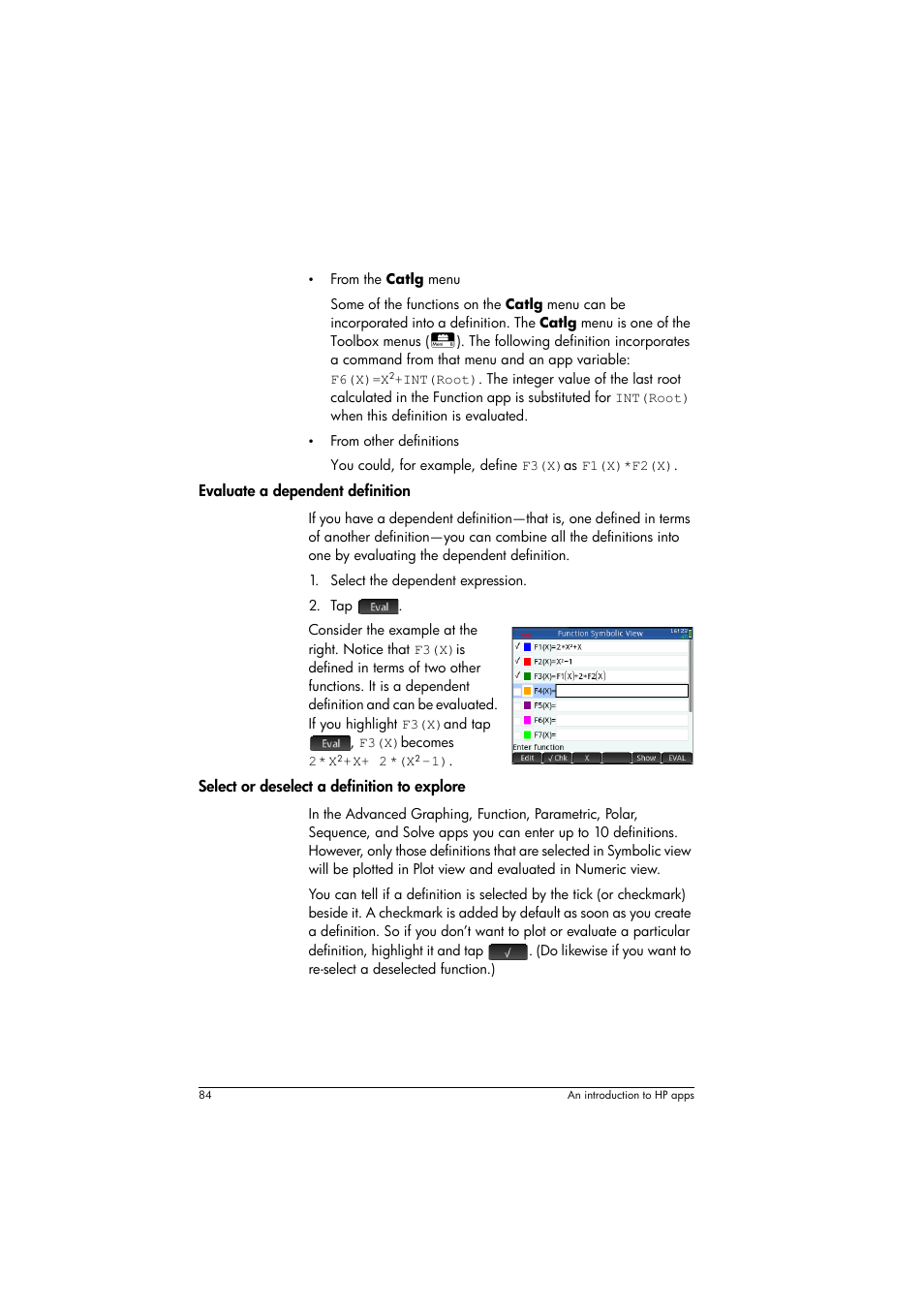 HP Prime Graphing Calculator User Manual | Page 88 / 608