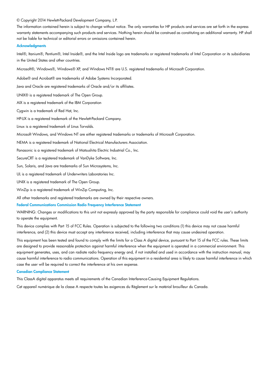 HP 3PAR Application Software Suite for VMware User Manual | Page 2 / 126