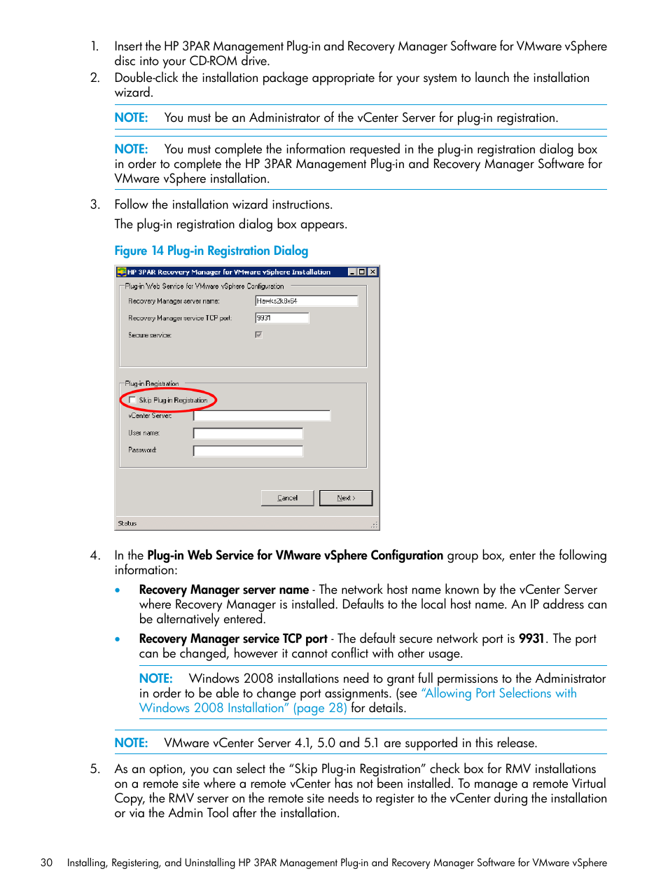 HP 3PAR Application Software Suite for VMware User Manual | Page 30 / 126