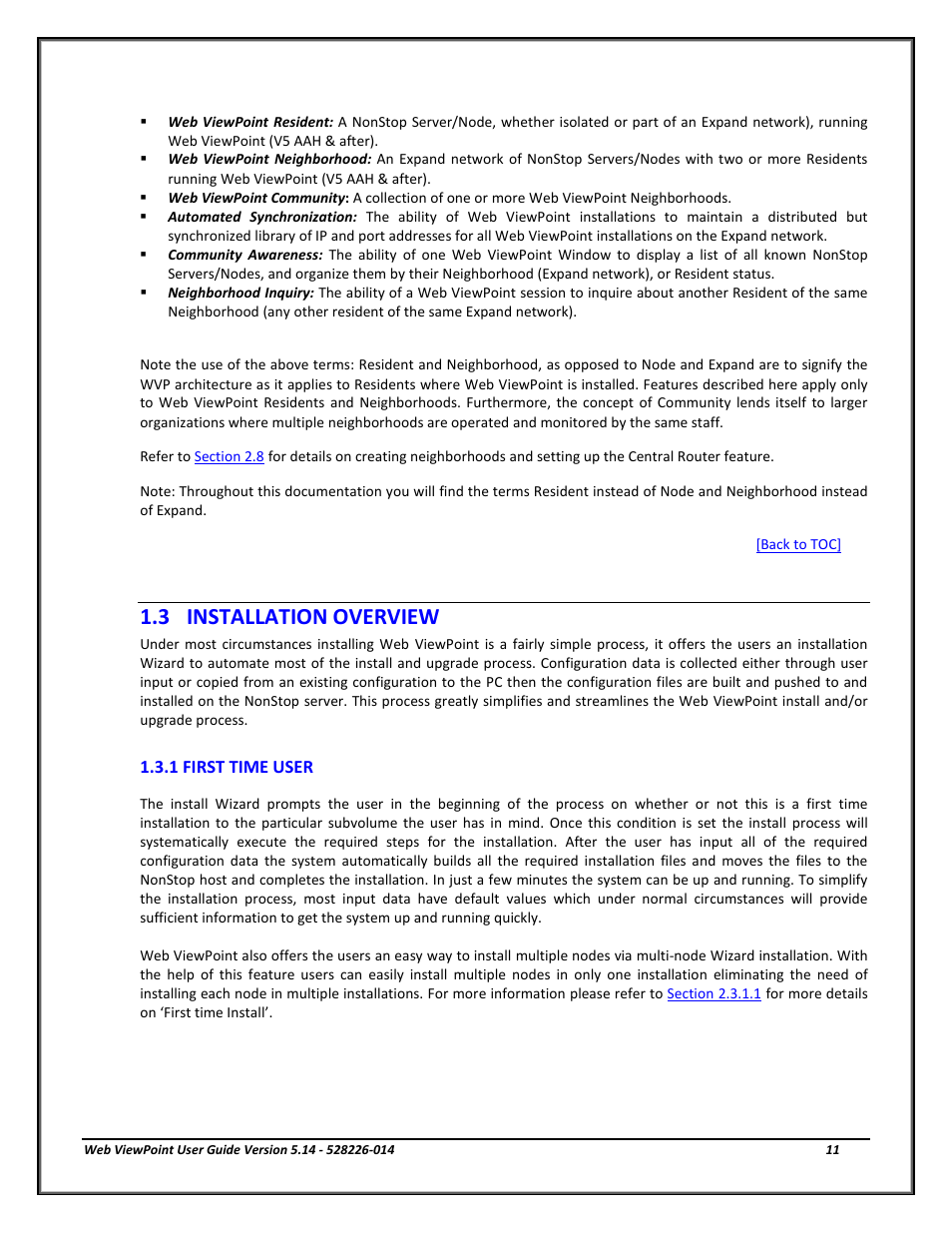 Installation overview, 1 first time user, First time user | 3 installation overview | HP Integrity NonStop J-Series User Manual | Page 11 / 192