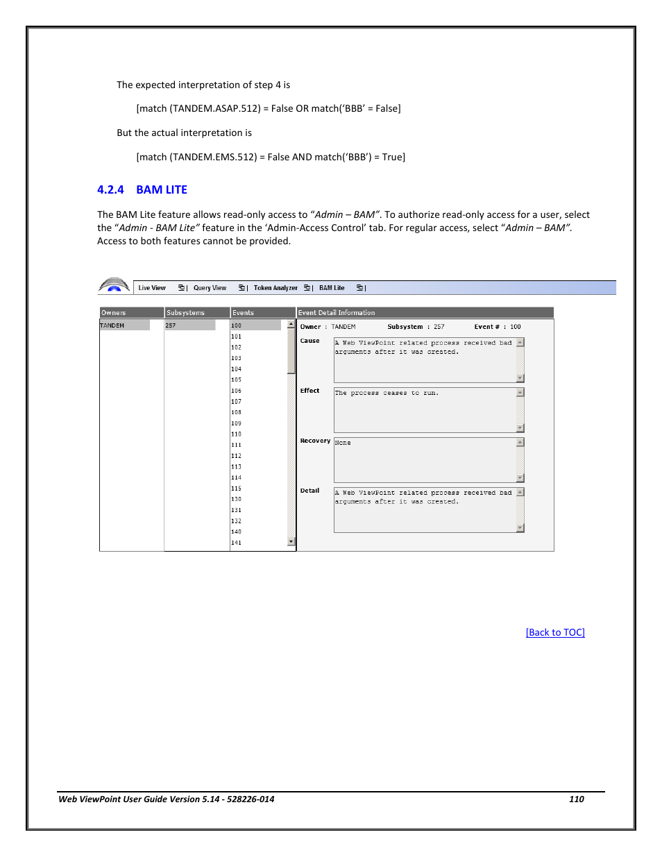 Bam lite | HP Integrity NonStop J-Series User Manual | Page 110 / 192