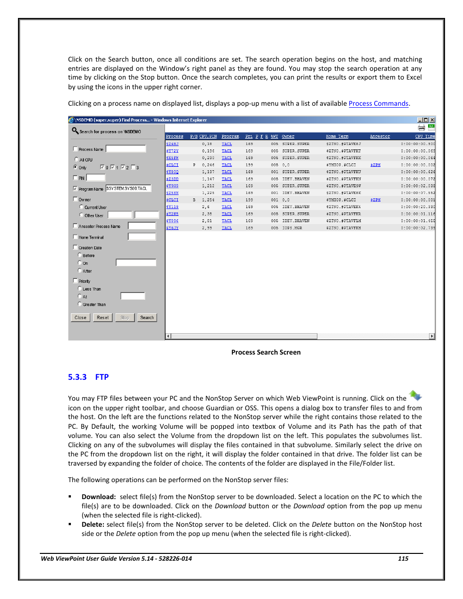 3 ftp | HP Integrity NonStop J-Series User Manual | Page 115 / 192