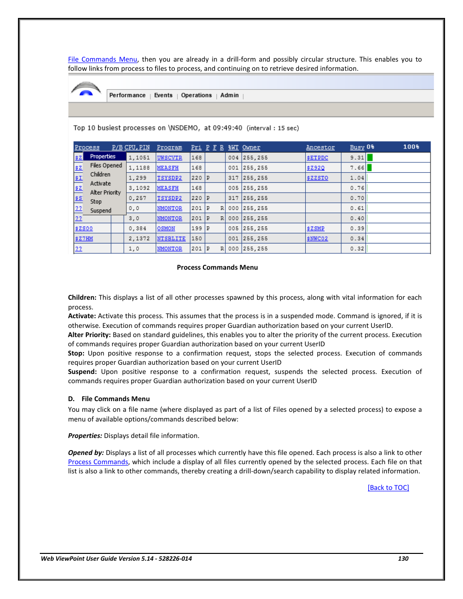 HP Integrity NonStop J-Series User Manual | Page 130 / 192