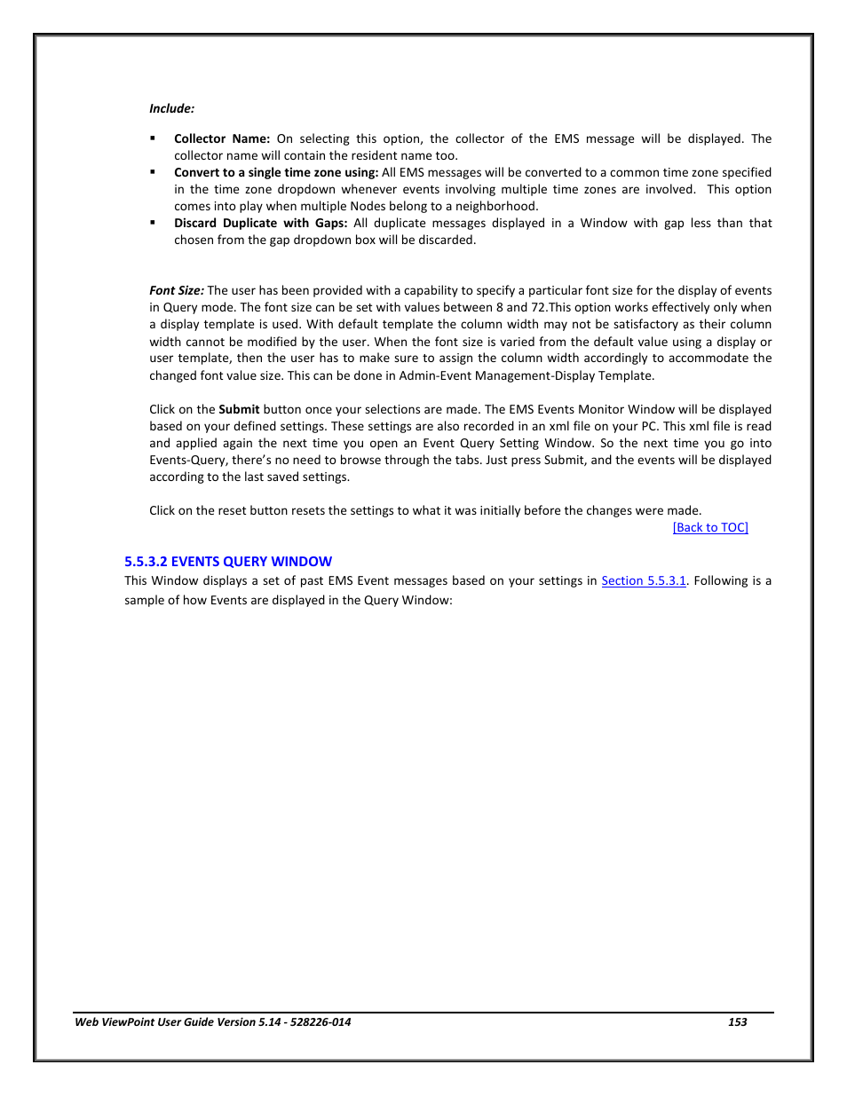 2 events query window, Events query window | HP Integrity NonStop J-Series User Manual | Page 153 / 192