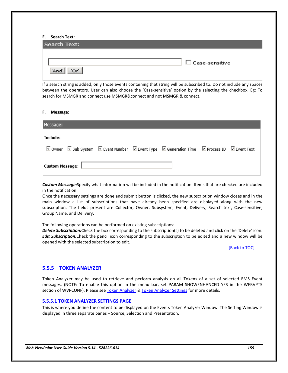 Token analyzer | HP Integrity NonStop J-Series User Manual | Page 159 / 192