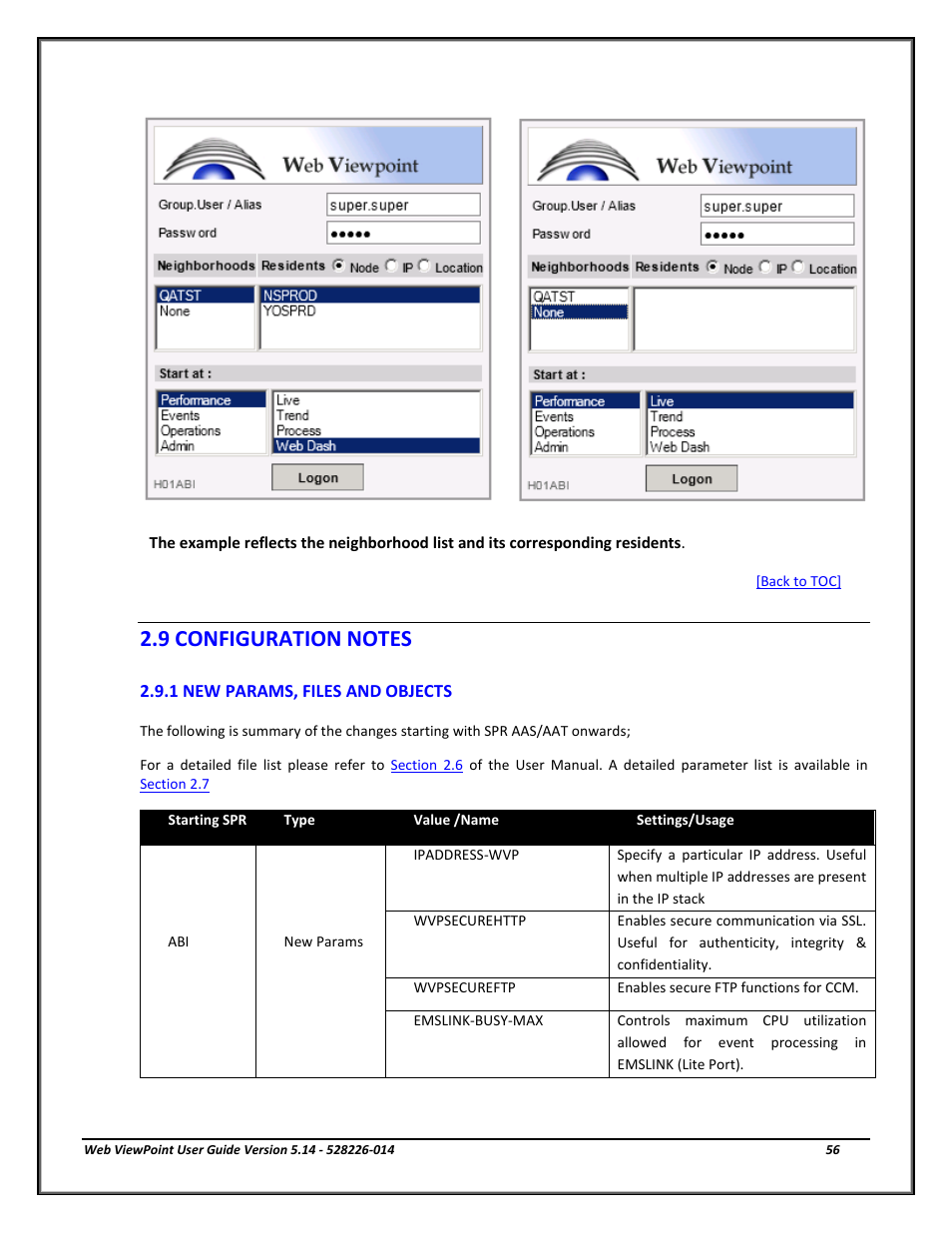 9 configuration notes, 1 new params, files and objects, Configuration notes | New params, files & objects | HP Integrity NonStop J-Series User Manual | Page 56 / 192