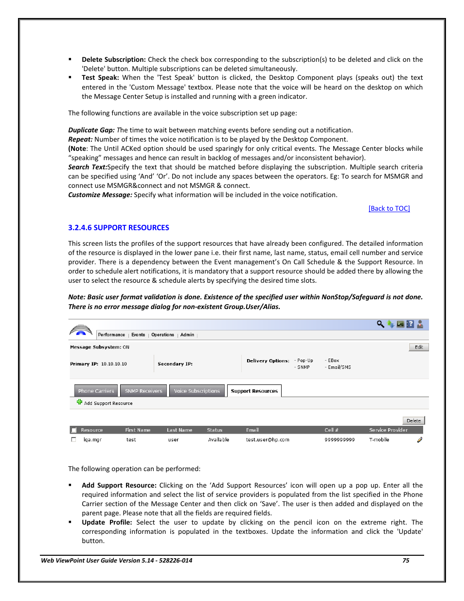 6 support resources, Support resources | HP Integrity NonStop J-Series User Manual | Page 75 / 192