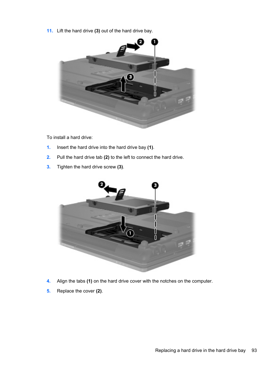 HP ProBook 6440b Notebook-PC User Manual | Page 103 / 183