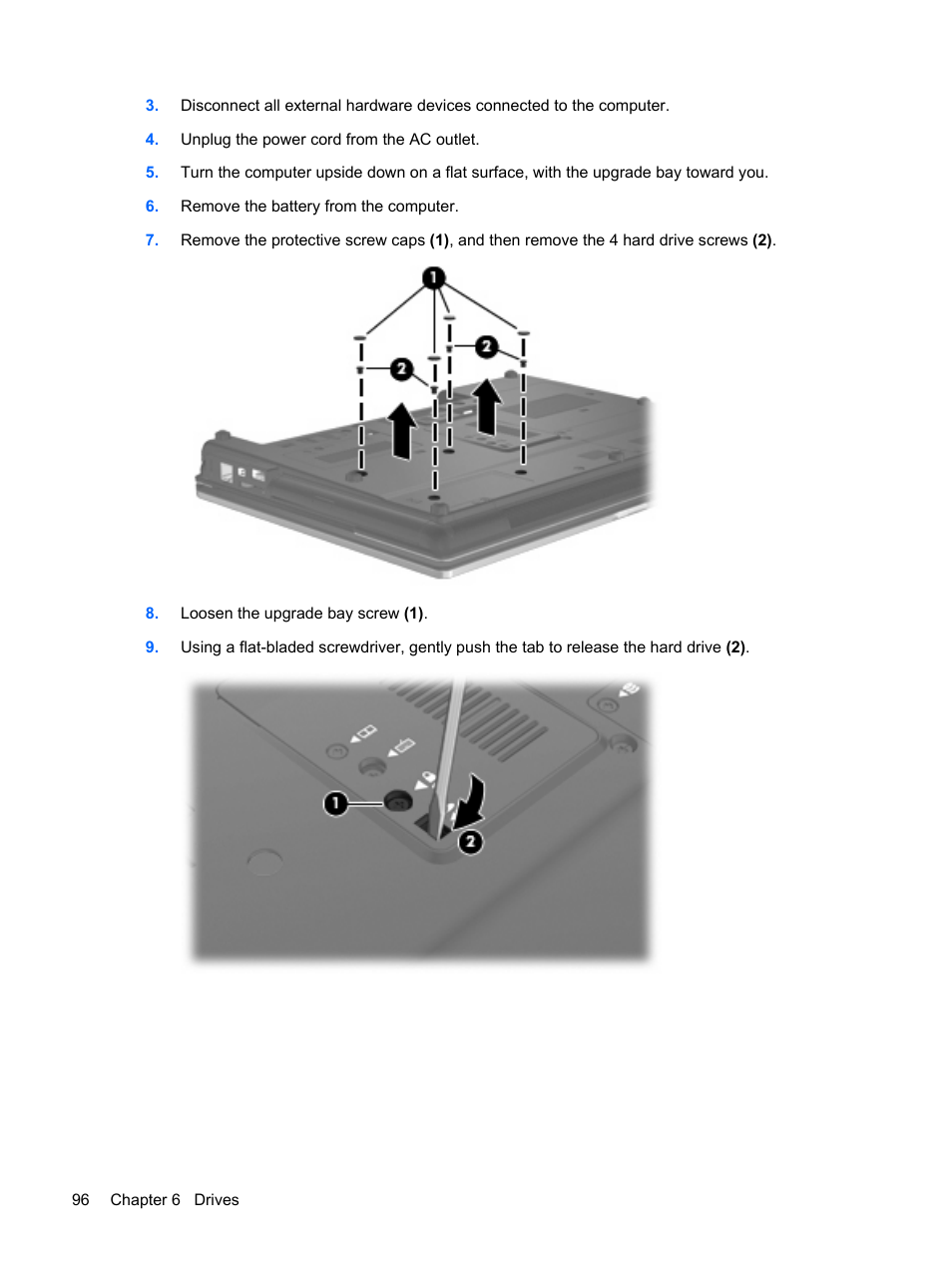 HP ProBook 6440b Notebook-PC User Manual | Page 106 / 183