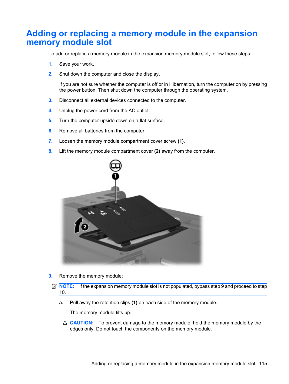 HP ProBook 6440b Notebook-PC User Manual | Page 125 / 183
