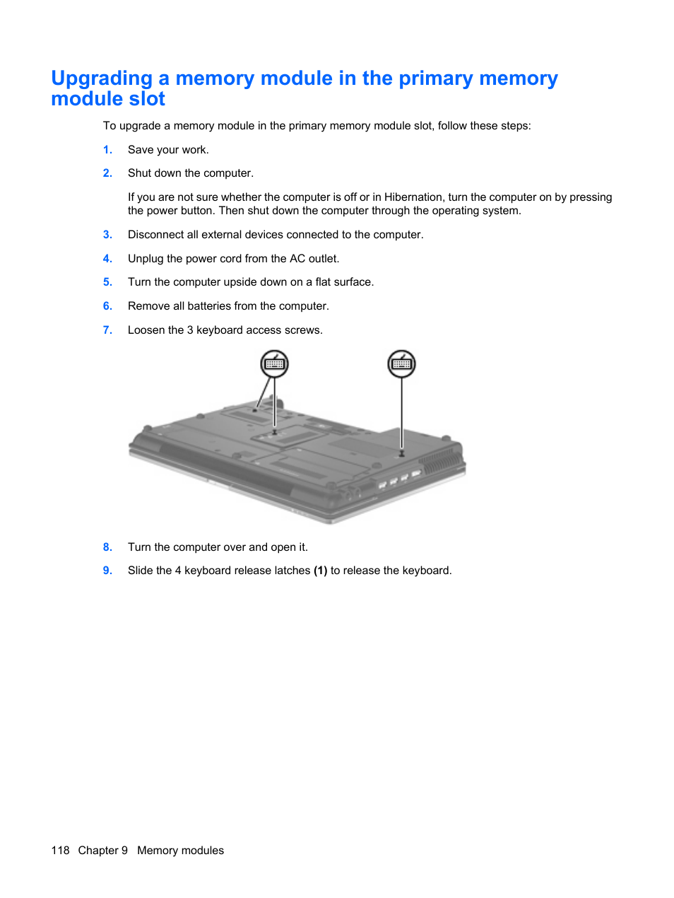 HP ProBook 6440b Notebook-PC User Manual | Page 128 / 183