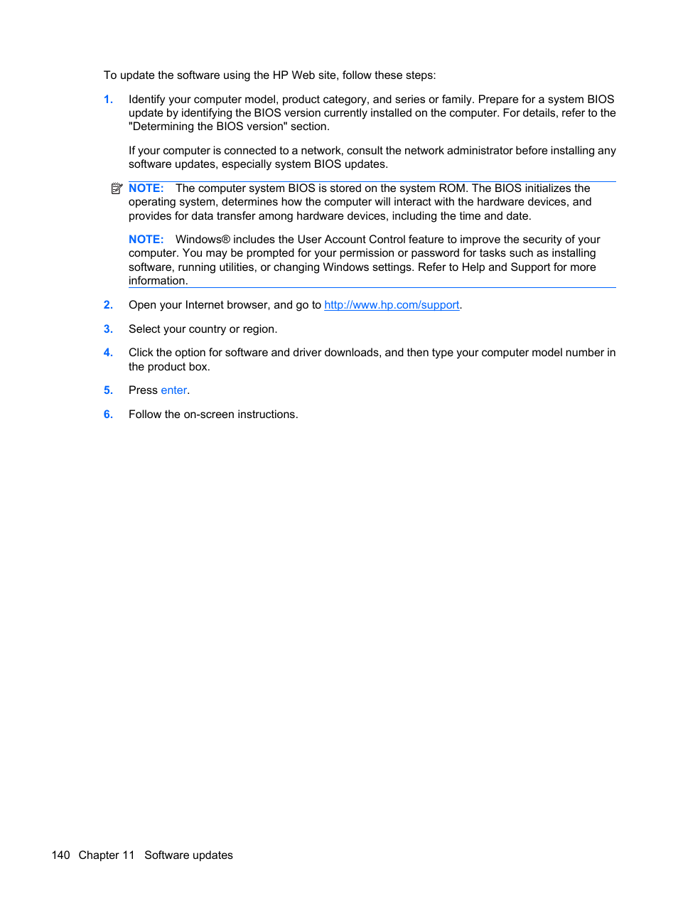 HP ProBook 6440b Notebook-PC User Manual | Page 150 / 183