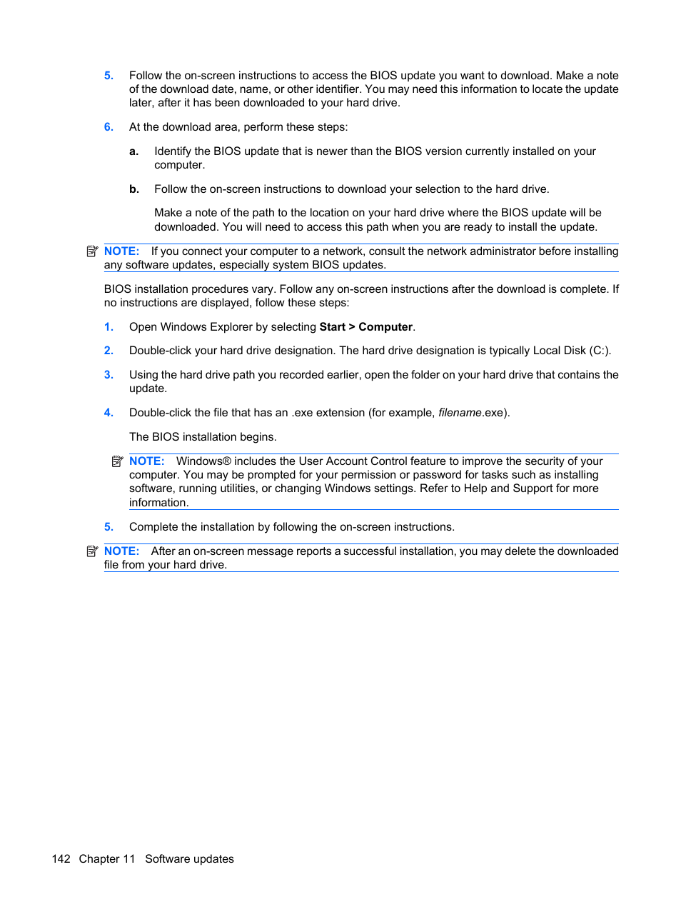 HP ProBook 6440b Notebook-PC User Manual | Page 152 / 183