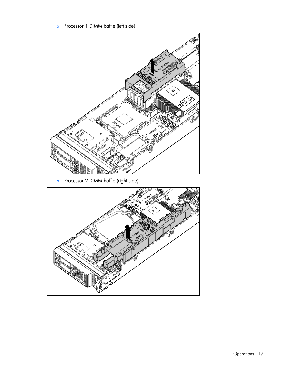 HP ProLiant BL420c Gen8 Server Blade User Manual | Page 17 / 88