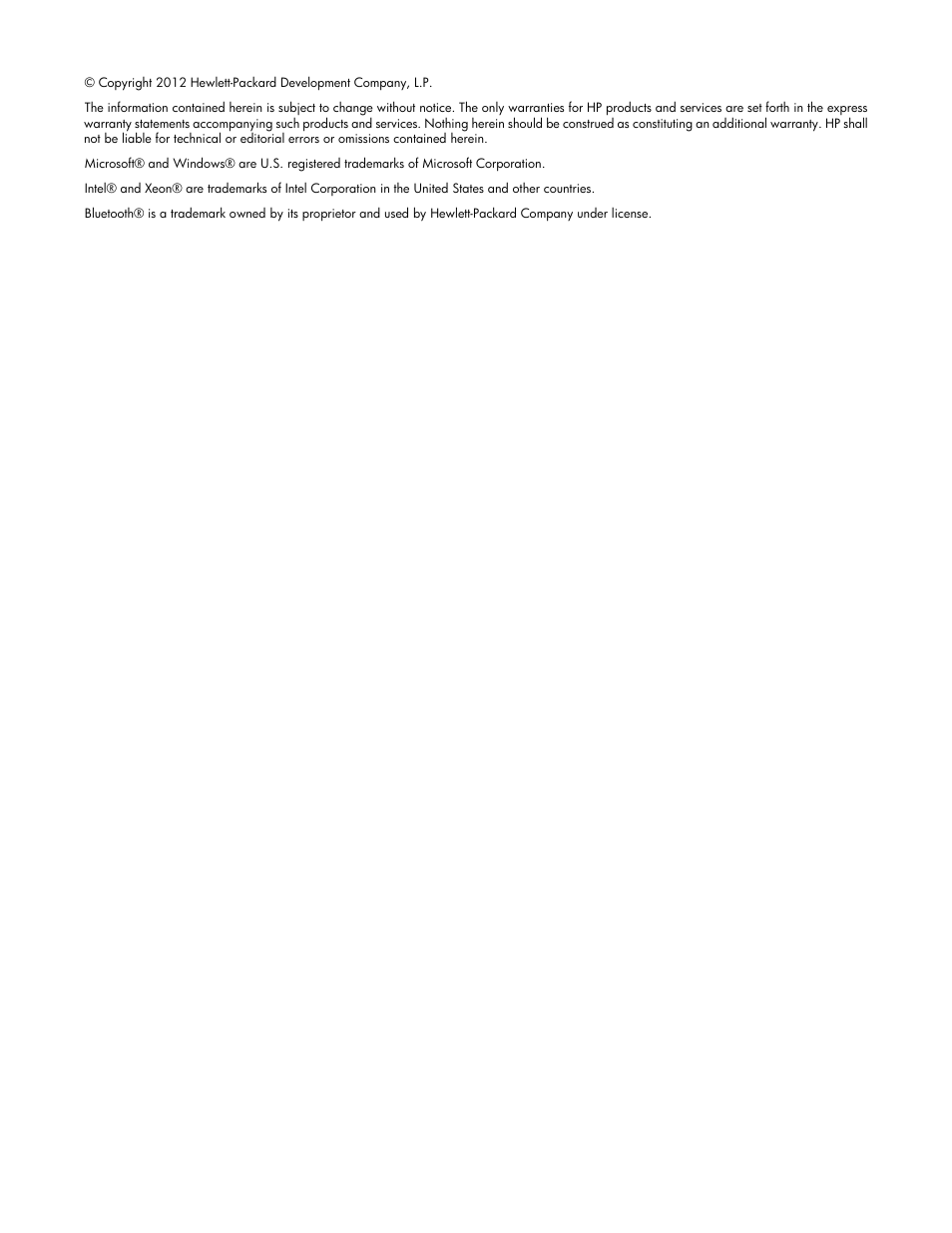 Notice | HP ProLiant BL420c Gen8 Server Blade User Manual | Page 2 / 88