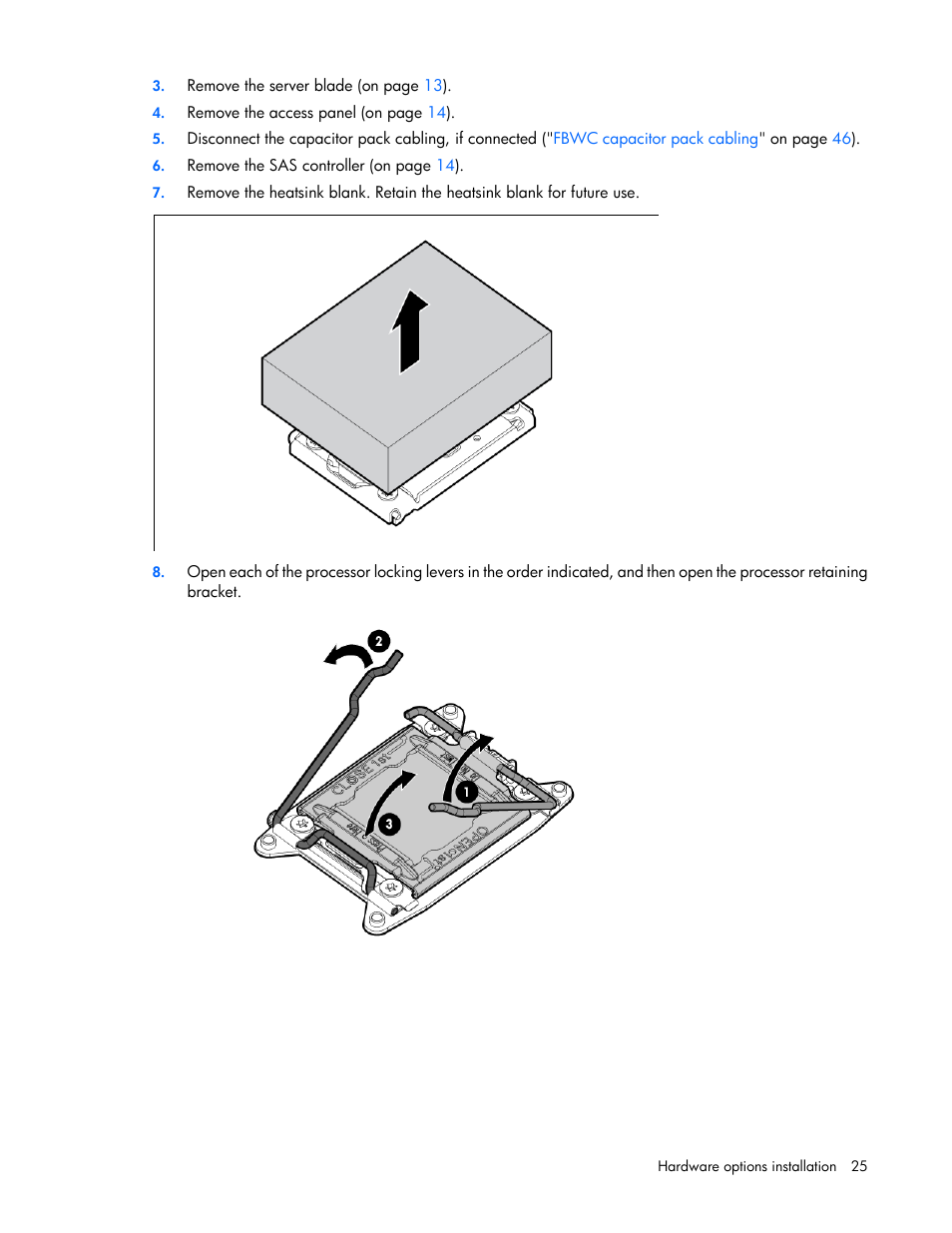 HP ProLiant BL420c Gen8 Server Blade User Manual | Page 25 / 88