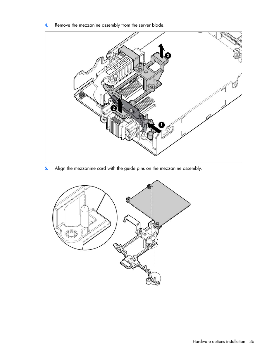 HP ProLiant BL420c Gen8 Server Blade User Manual | Page 36 / 88