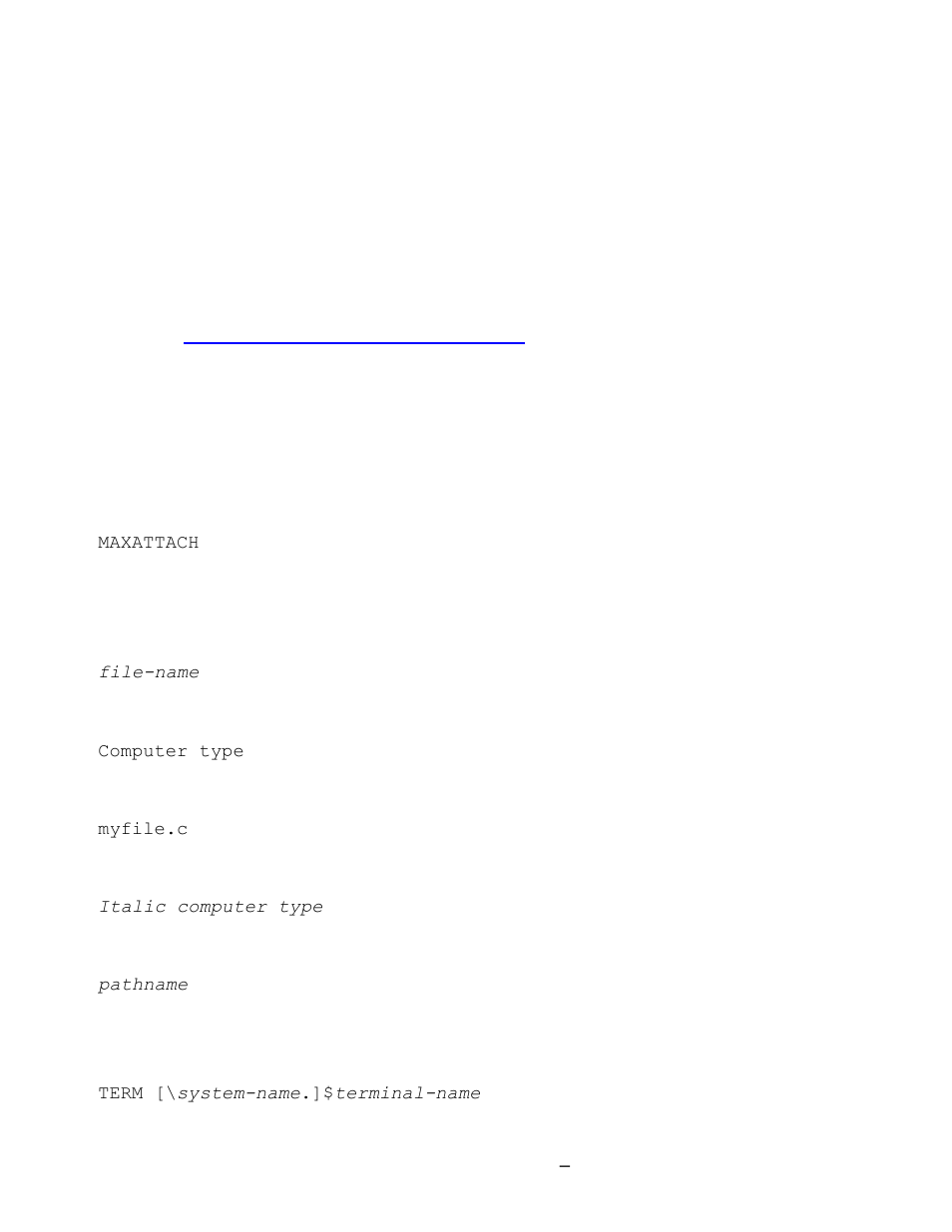 Notation conventions, Hypertext links, General syntax notation | Uppercase letters, Lowercase italic letters, Computer type, Italic computer type, Brackets | HP Integrity NonStop J-Series User Manual | Page 12 / 131