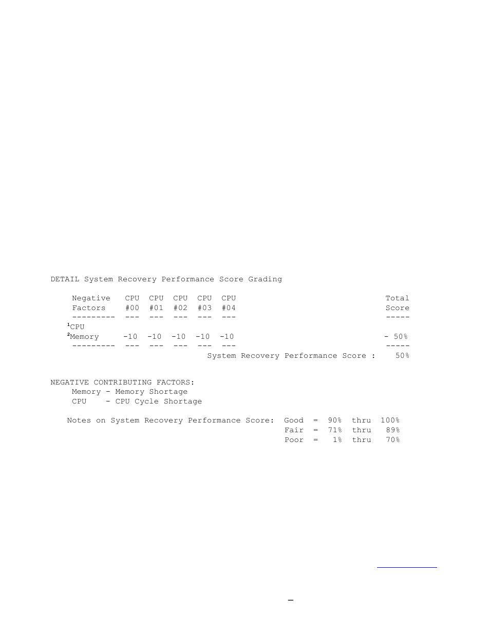 System recovery performance score grading | HP Integrity NonStop J-Series User Manual | Page 120 / 131