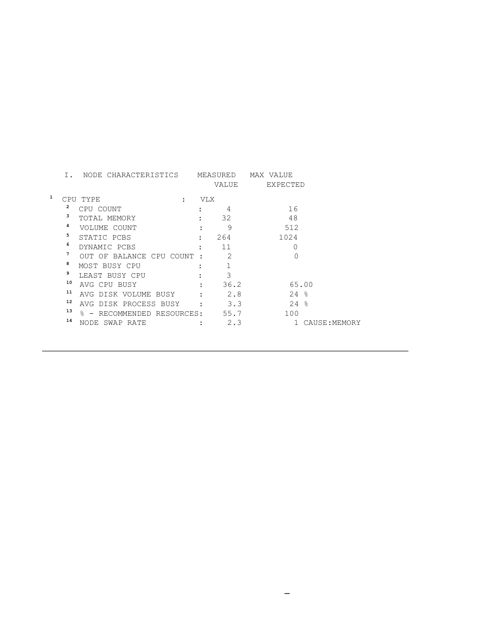 Node characteristics, Example 3-1. node characteristics | HP Integrity NonStop J-Series User Manual | Page 46 / 131