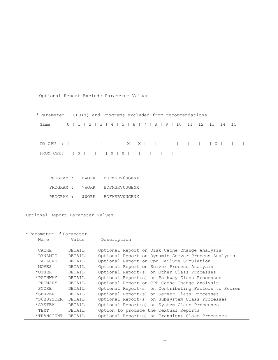 Gpa optional report | HP Integrity NonStop J-Series User Manual | Page 70 / 131