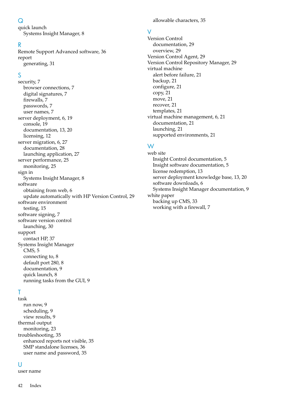 HP Insight Control User Manual | Page 42 / 44