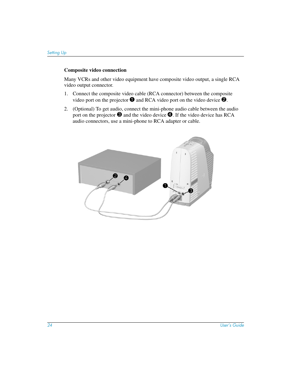 HP mp3130 Digital Projector User Manual | Page 24 / 84