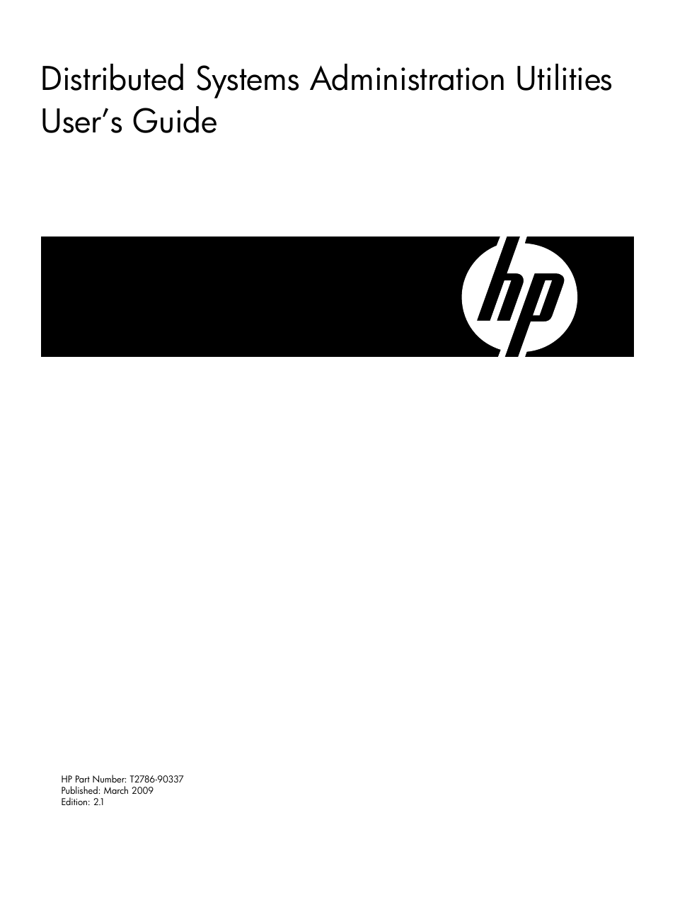 HP Linux Server Management Software User Manual | 98 pages