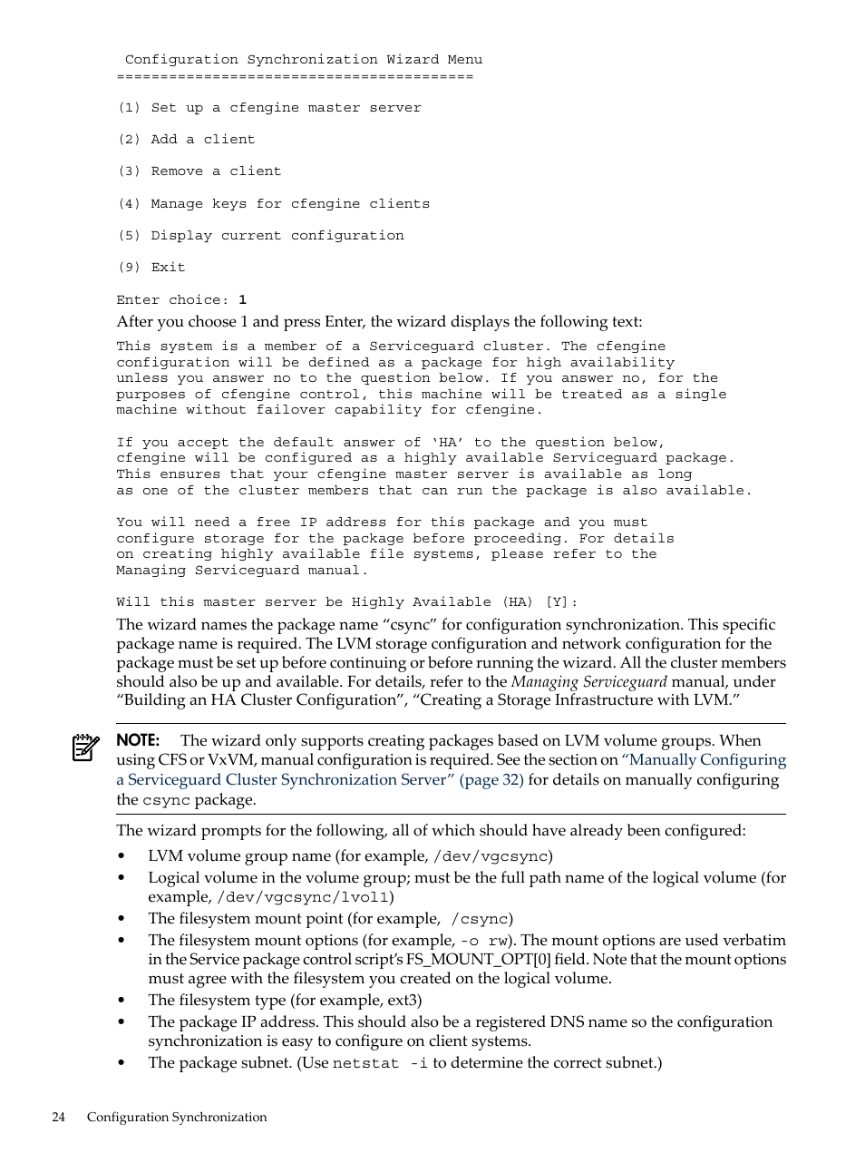 HP Linux Server Management Software User Manual | Page 24 / 98