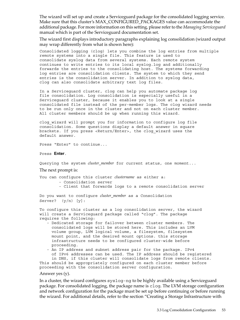 HP Linux Server Management Software User Manual | Page 53 / 98