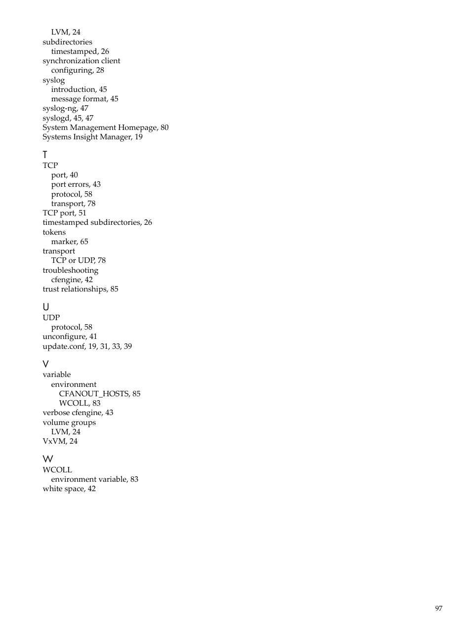 HP Linux Server Management Software User Manual | Page 97 / 98