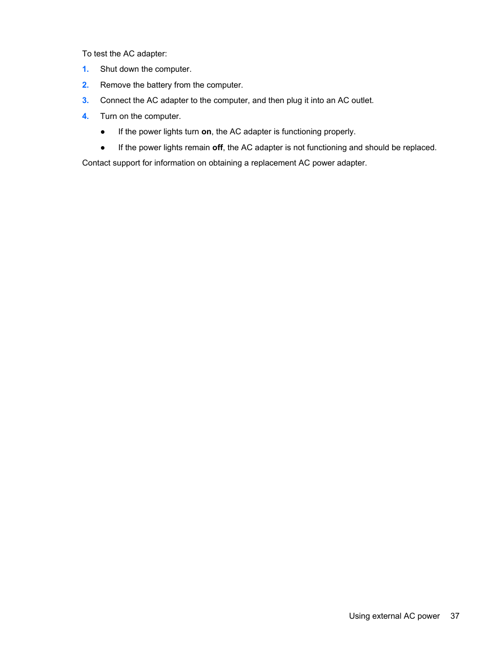 HP ProBook 450 G1 Notebook PC User Manual | Page 47 / 95