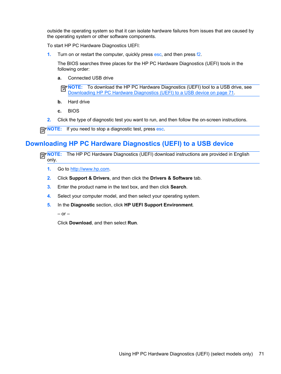 HP ProBook 450 G1 Notebook PC User Manual | Page 81 / 95
