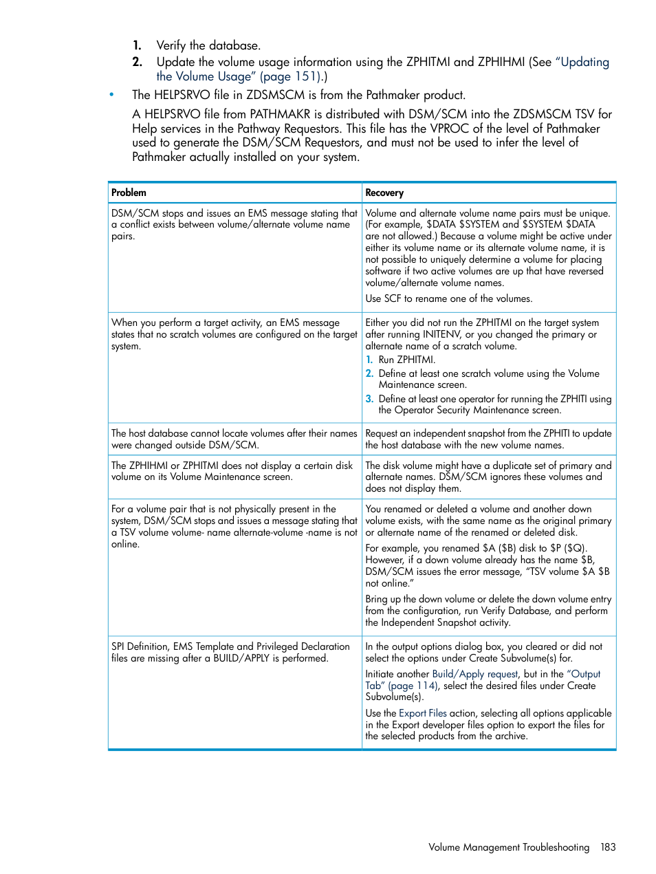 HP Integrity NonStop H-Series User Manual | Page 183 / 252