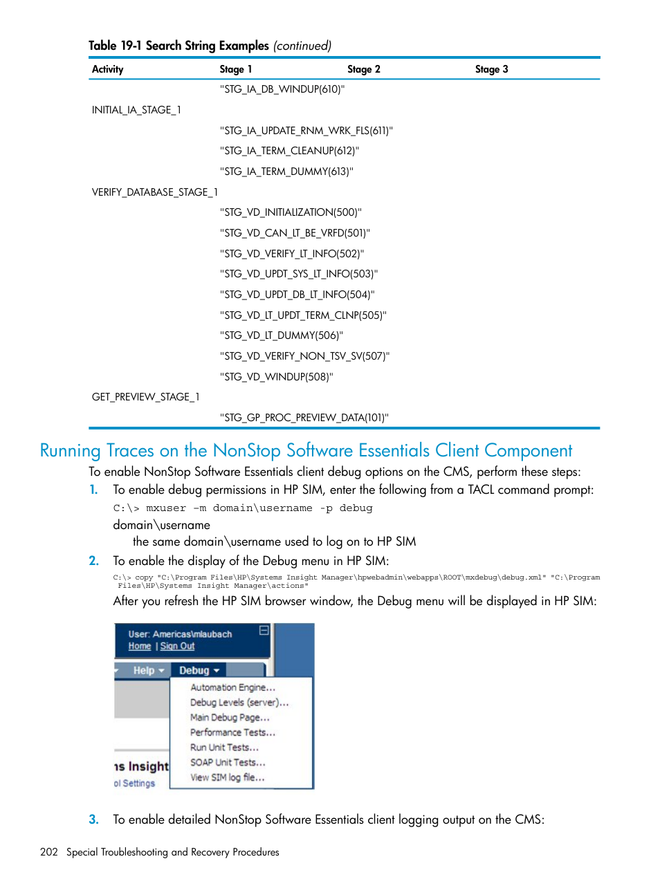 HP Integrity NonStop H-Series User Manual | Page 202 / 252