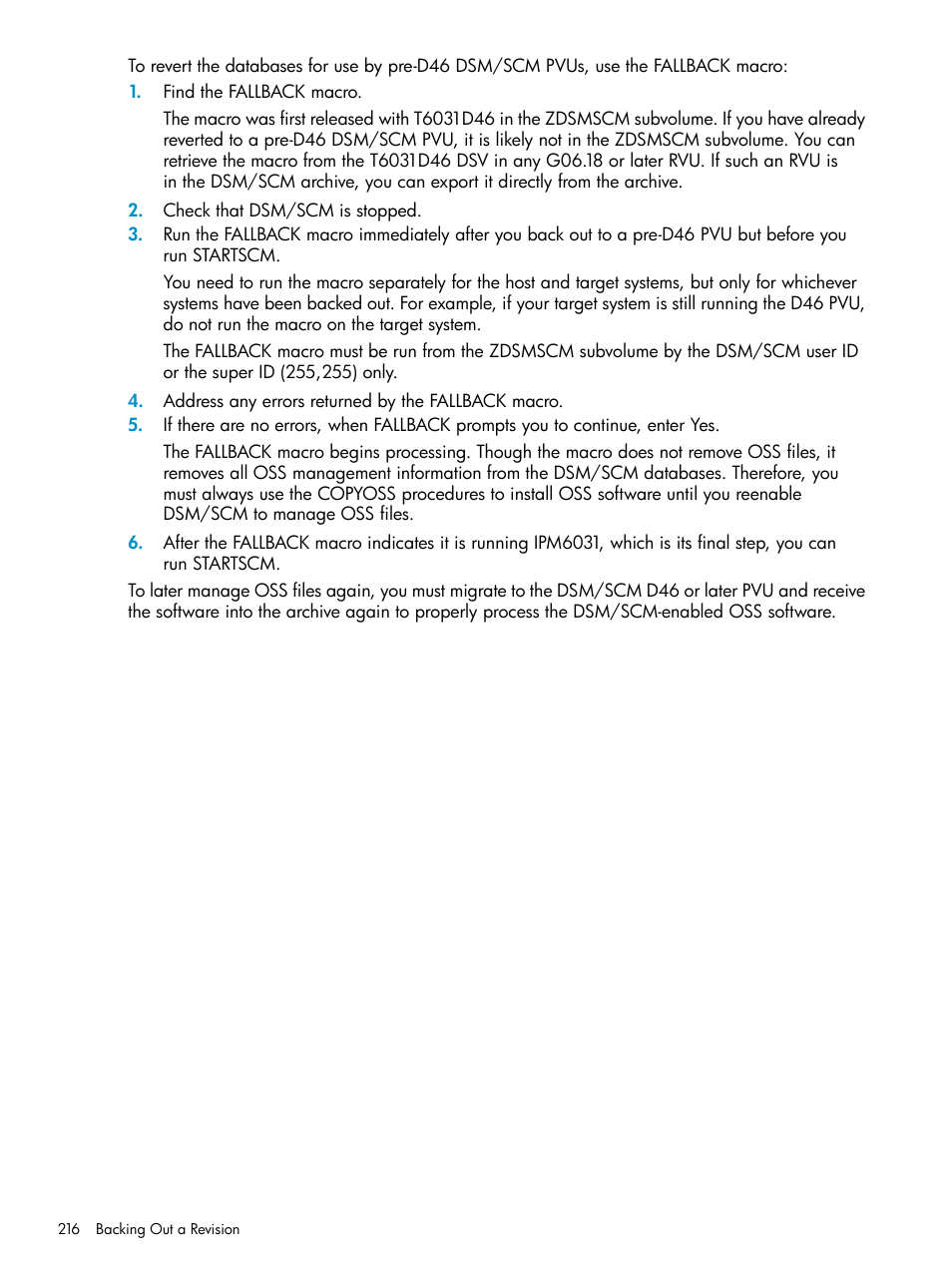 HP Integrity NonStop H-Series User Manual | Page 216 / 252