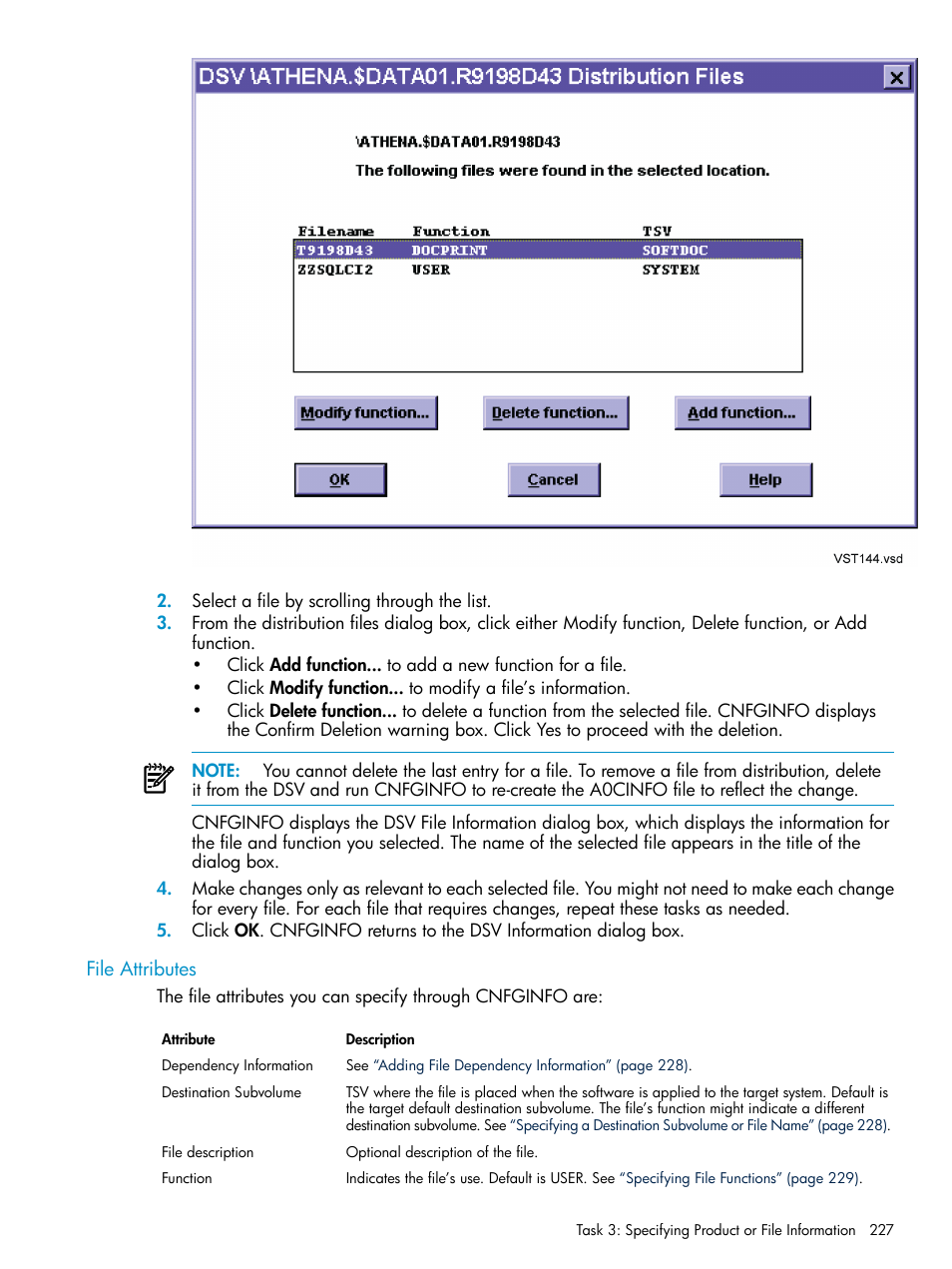 File attributes | HP Integrity NonStop H-Series User Manual | Page 227 / 252