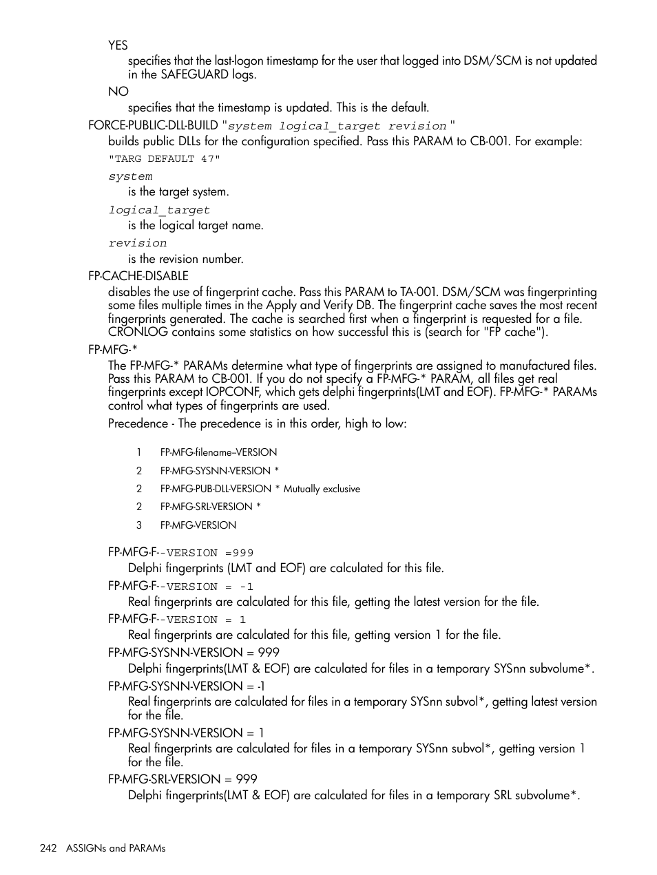 HP Integrity NonStop H-Series User Manual | Page 242 / 252