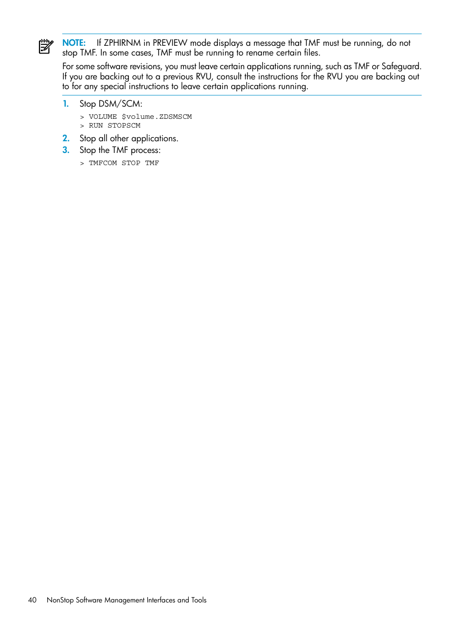 HP Integrity NonStop H-Series User Manual | Page 40 / 252