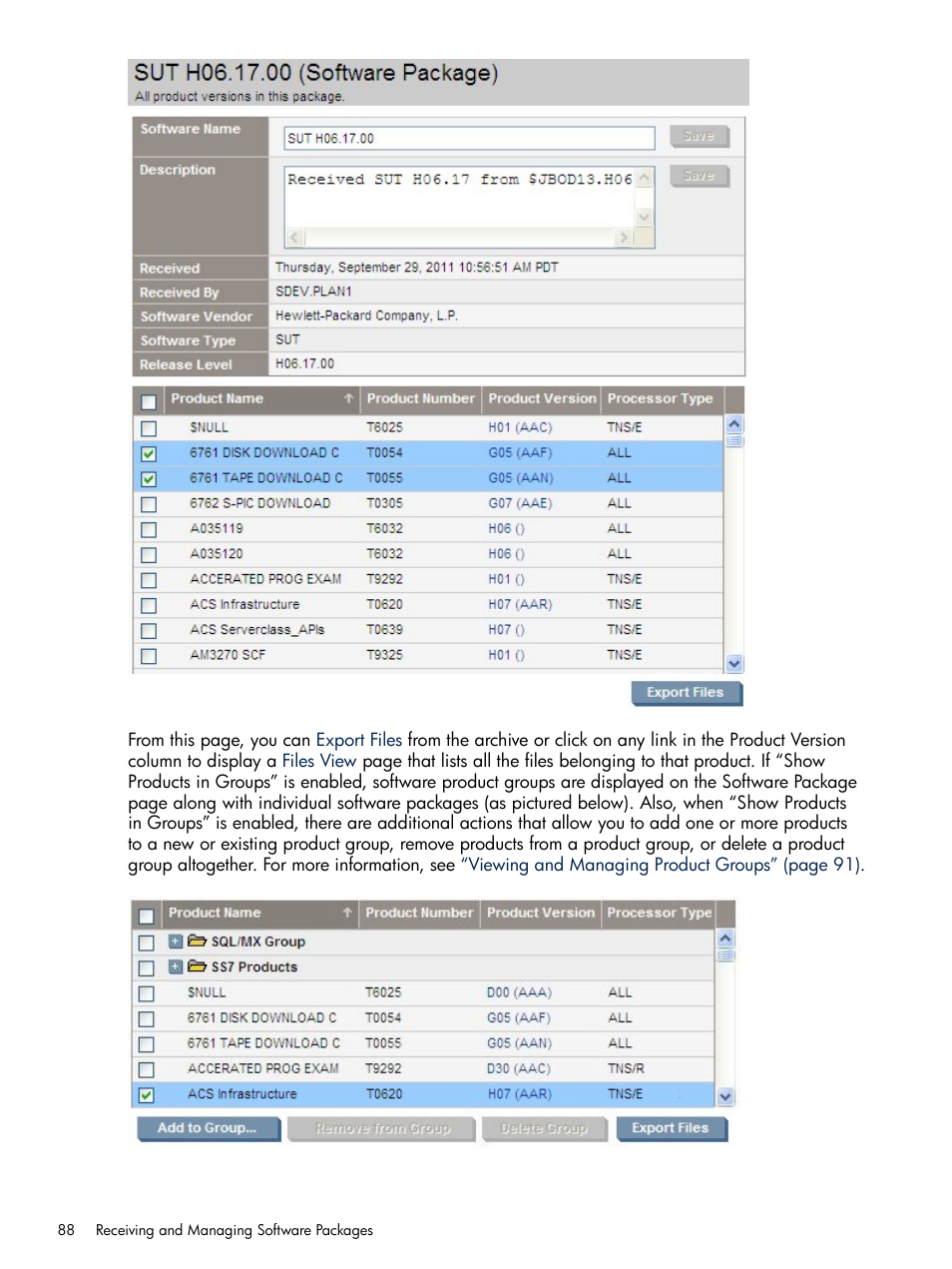 HP Integrity NonStop H-Series User Manual | Page 88 / 252