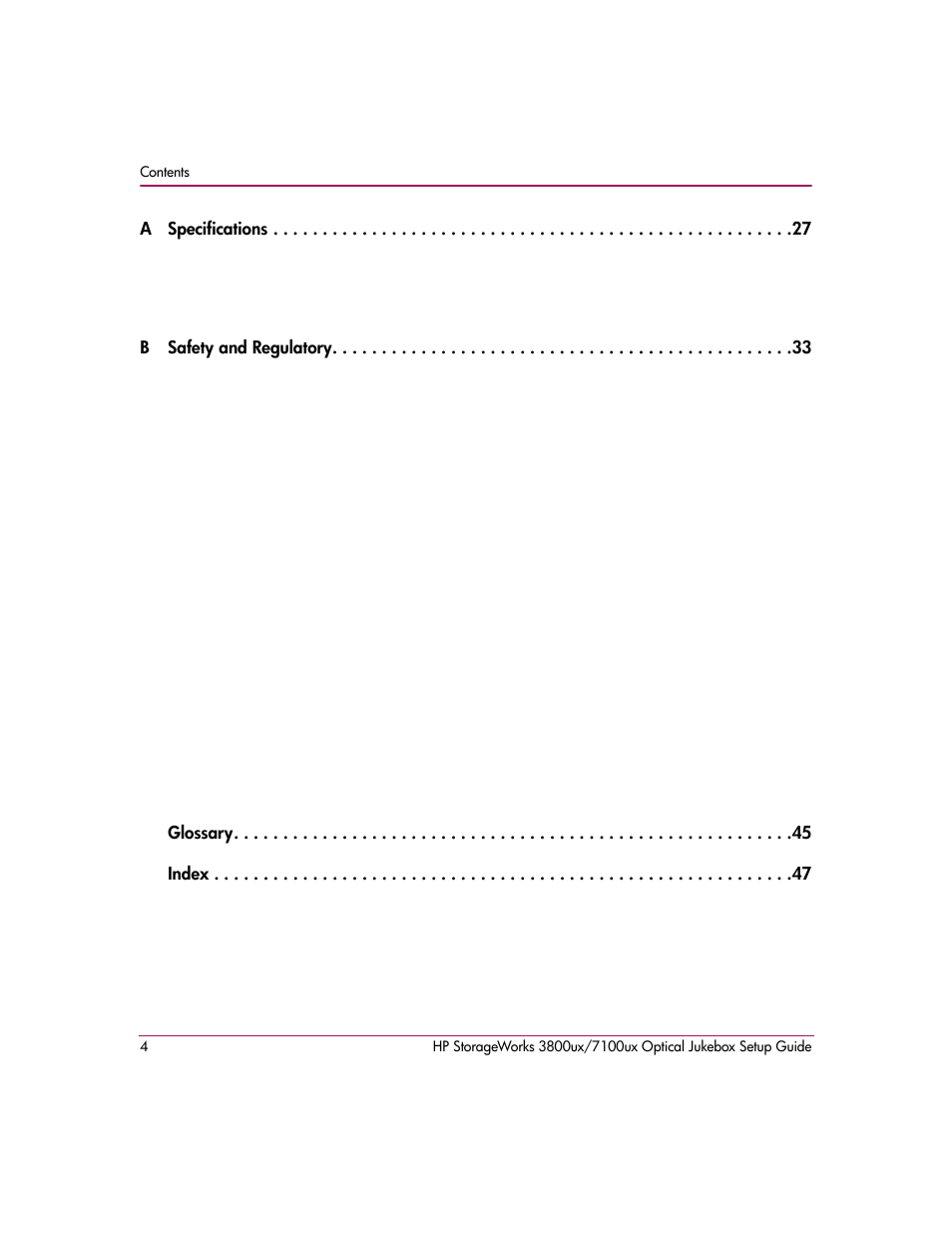 HP StorageWorks Ultra Density Optical Storage User Manual | Page 4 / 48