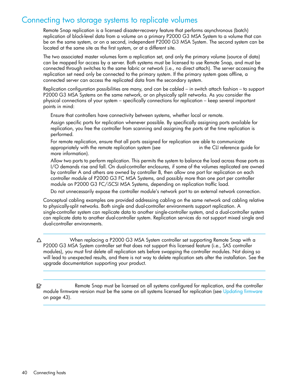 HP P2000 G3 MSA Array Systems User Manual | Page 40 / 84