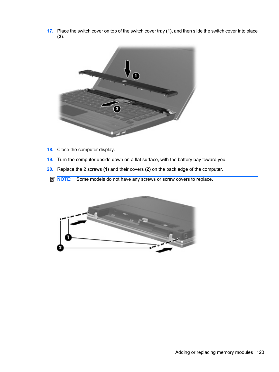 HP ProBook 4320s Notebook-PC User Manual | Page 135 / 190