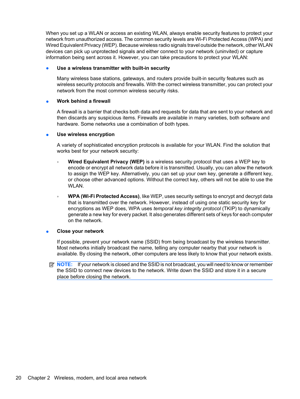 HP ProBook 4320s Notebook-PC User Manual | Page 32 / 190