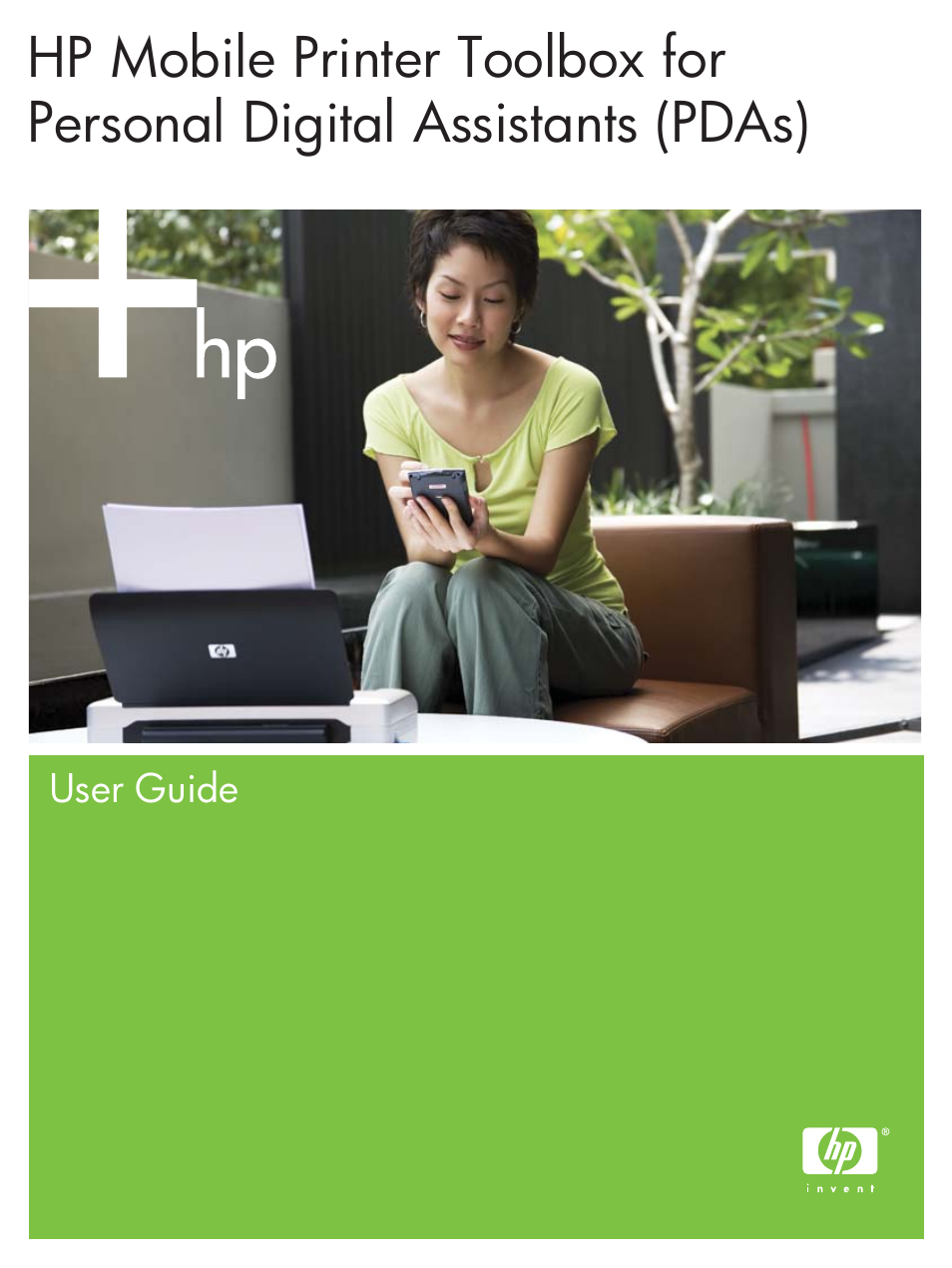 HP Deskjet 460cb Mobile Printer User Manual | 24 pages