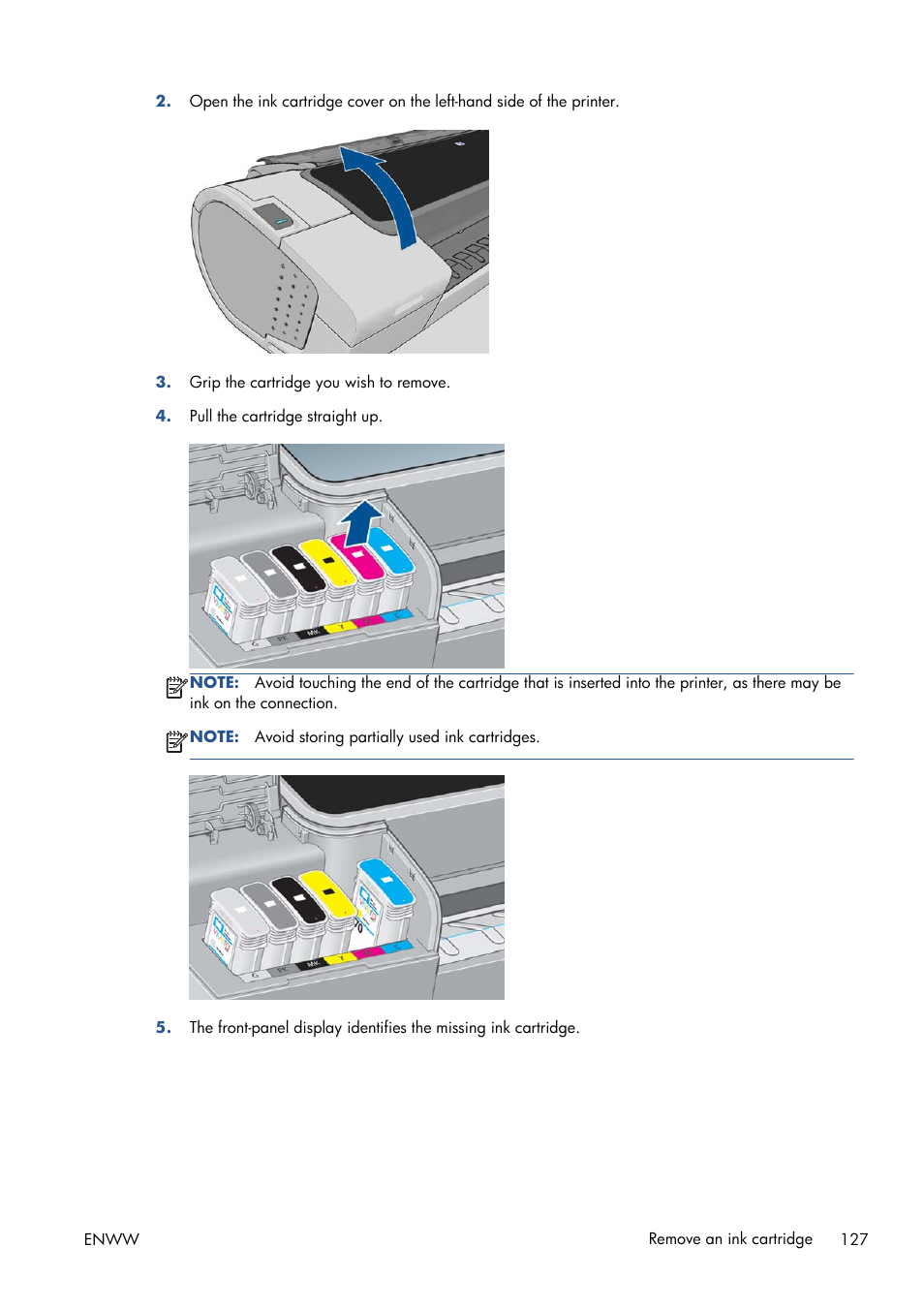 HP Designjet T1300 ePrinter User Manual | Page 135 / 224