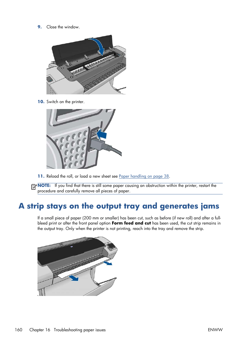 HP Designjet T1300 ePrinter User Manual | Page 168 / 224