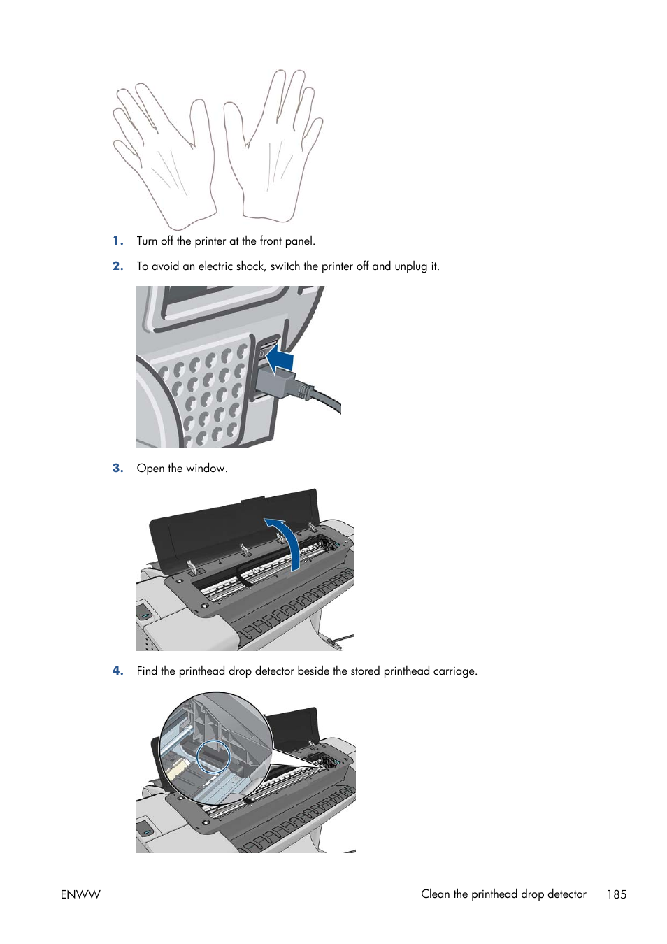 HP Designjet T1300 ePrinter User Manual | Page 193 / 224
