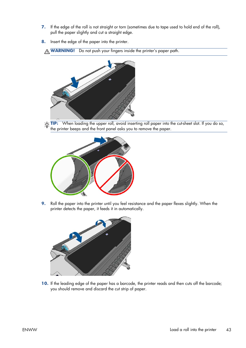 HP Designjet T1300 ePrinter User Manual | Page 51 / 224