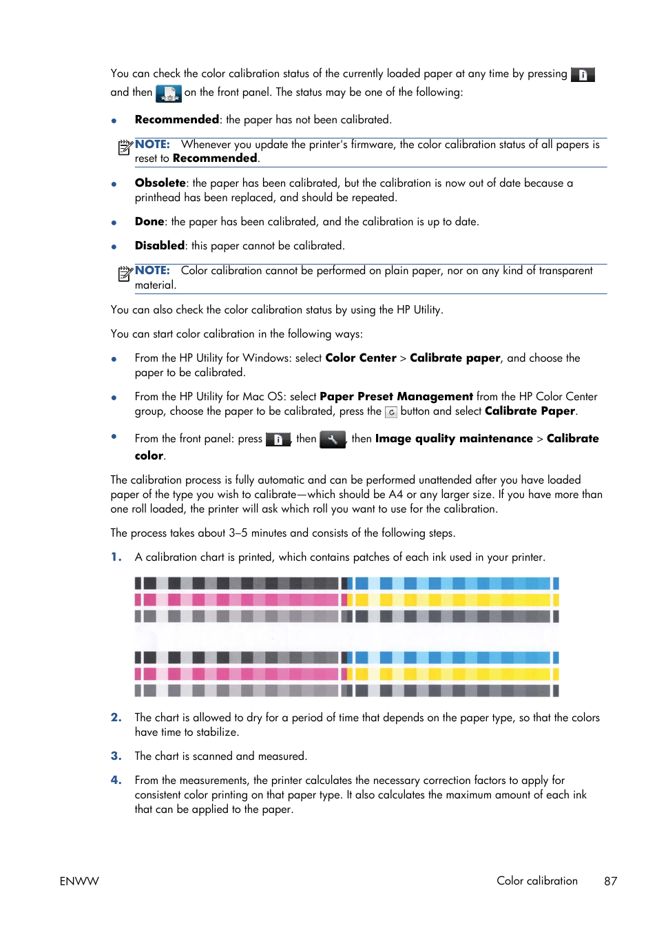 HP Designjet T1300 ePrinter User Manual | Page 95 / 224
